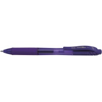 Pentel BL107-V Roller encre gel Pointe metal 0,7 mm Violet