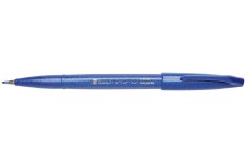 Pentel SES15C-C Feutre Pinceau en souple a  base d'eau pour Croquis Bleu