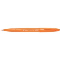 Pentel SES15C-F Feutre Pinceau en souple a  base d'eau pour Croquis Orange