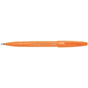Pentel SES15C-F Feutre Pinceau en souple a  base d'eau pour Croquis Orange