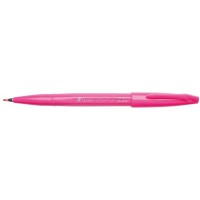 Pentel SES15C-P Feutre Pinceau en souple a base d'eau pour Croquis Rose