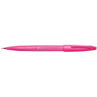 Pentel SES15C-P Feutre Pinceau en souple a base d'eau pour Croquis Rose