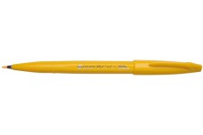 Pentel SES15C-G Feutre Pinceau en souple a base d'eau pour Croquis Jaune