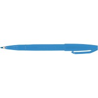 Pentel Sign Pen Stylo feutre a  Pointe fibre fine Acrylique Bleu Ciel