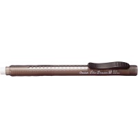 Pentel ZE11T-A Stylo porte Gomme rechargeable Corps Translucide Marron