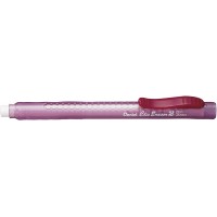 Pentel ZE11T-B Stylo porte Gomme rechargeable Corps Translucide Rose