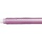 Pentel ZE11T-B Stylo porte Gomme rechargeable Corps Translucide Rose