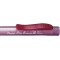 Pentel ZE11T-B Stylo porte Gomme rechargeable Corps Translucide Rose