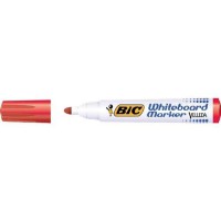 VELLEDA Marqueurs tableau blanc effacable a sec 1701 ECOLUTIONS Pte Ogive Large Rouge