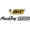 BIC Marqueur permanent 2000, pointe ogive, rouge