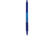 BIC Stylo bille retractable BIC® Soft Feel® 0,32 mm, bleu