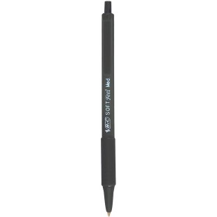 BIC stylo a bille retractable bIC ® ® sOFT feel clic grip 0,4 mm (noir)