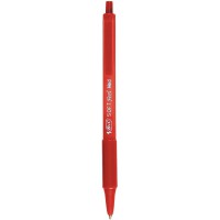 Bic Stylo a bille retractable Bic® Soft Feel Clic Grip, 0,4 mm rot