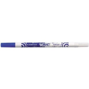 BIC Effaceurs Reecriveur pointe fine bleu