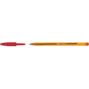 BIC Stylos bille CRISTAL FINE Pointe Fine rouge