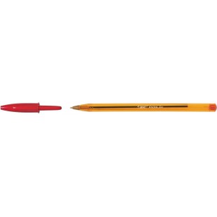 BIC Stylos bille CRISTAL FINE Pointe Fine rouge