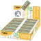 Lot de 20 : BIC Plast-Office Gommes Blanches - Ecriture Evolution Original Crayons a Papier avec Gomme Integree - 50% De Mati