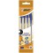 BIC Cristal Original Stylos-Bille - Bleu, Pochette de 4