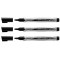 Feutres tableau blanc effacable LIQUID INK Pocket Pte Ogive Moy. Noir