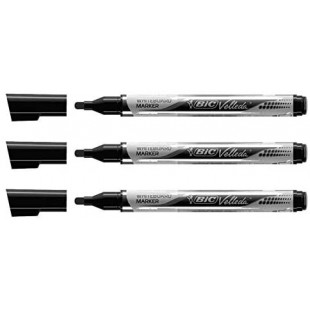 Feutres tableau blanc effacable LIQUID INK Pocket Pte Ogive Moy. Noir