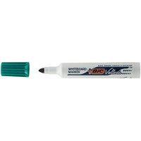 BIC 30556 Velleda 1711 Marqueur pointe ogive trace effacable corps plastique encre Cetone 2 mm Bleu