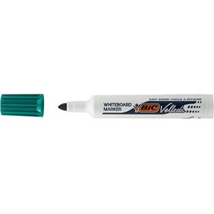 BIC 30558 Marqueur Velleda 1711 Et 1791 pointe ogive trace effacable corps plastique encre cetone 2 mm Vert