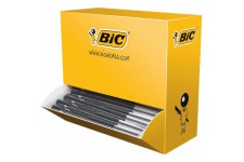 BIC M10 Original Stylos-Bille Retractables Pointe Moyenne (1,0 mm) - Noir, Boite de 90+10