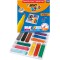 BIC Kids Visa Feutres de Coloriage a  Pointe Fine - Couleurs Assorties, Classpack de 144