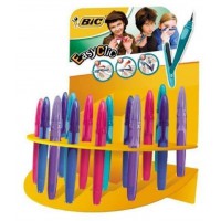 BIC Easy Clic Lot de 20 stylos plume