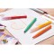 BIC Kids Ecriture Visaquarelle Feutres de Coloriage avec Pointe Pinceau - Pot de 18 & Kids Aquacouleur Crayons de Couleur Aquare