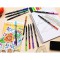 BIC 953034 Intensity Lot de 10 Stylos feutre a  pointe fine d'encre a  base d'ecriture 0,4 mm Couleurs Assorties