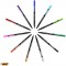 BIC 953034 Intensity Lot de 10 Stylos feutre a  pointe fine d'encre a  base d'ecriture 0,4 mm Couleurs Assorties