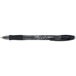 BIC Gel-ocity illusion Capped gel pen Noir 12 piece(s)