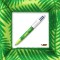 BIC 4 Couleurs Velours Stylos-Bille Retractables Pointe Moyenne (1,0 mm) - Corps Assortis Motif Jungle, Presentoir de 30