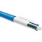 BIC 4 Couleurs Original Stylo-Bille Retractable Pointe Moyenne (1,0 mm) - Tubo de 36