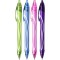 BIC Gel-ocity Quick Dry Stylos-Gel Retractables Pointe Moyenne (0,7 mm) - Violet, Boite de 12