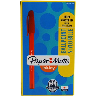 Paper Mate S0957140 Inkjoy 100 Stylo-Bille 1 mm Rouge