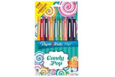 Paper:Mate Flair 'Candy Pop' Lot de 16 feutres a  bille avec etui de 16