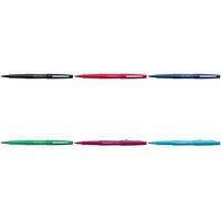 PAPER:MATE Stylo Feutre Flair Original Nylon Pte Moyenne Bleu marine