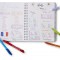 Paper Mate InkJoy 100 RT Boite de 100 Stylos-billes retractable pointe moyenne 1,0 mm Bleu