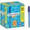 PAPER MATE 40625 Pack de 100 Stylos-bille Inkjoy 100 ecriture Moyenne 0.5 mm