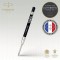 Parker recharges pour stylo gel | pointe moyenne (0,7 mm) | encre noire QUINK | lot de 1