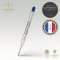 Parker recharge stylo bille | pointe fine | encre bleue QUINKflow | Lot de 1