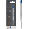 Parker recharges pour stylo bille | pointe moyenne | encre bleue QUINKflow | lot de 1