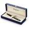 Waterman Expert Stylo Plume, Noir Brillant avec Attributs d'or a  l'or Fin 23 k, Plume Moyenne, Coffret Cadeau & 22489 Etui de 8