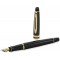 Waterman Expert Stylo Plume, Noir Brillant avec Attributs d'or a  l'or Fin 23 k, Plume Moyenne, Coffret Cadeau & 22489 Etui de 8