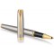 Parker IM stylo roller IM | metal brosse | pointe fine | encre noir | coffret cadeau