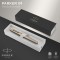 Parker IM stylo roller IM | metal brosse | pointe fine | encre noir | coffret cadeau