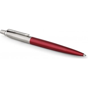 Parker Jotter stylo bille |Rouge Kensington | pointe moyenne | encre bleue | coffret cadeau