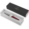 Parker Jotter stylo bille |Rouge Kensington | pointe moyenne | encre bleue | coffret cadeau